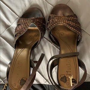Brown heels